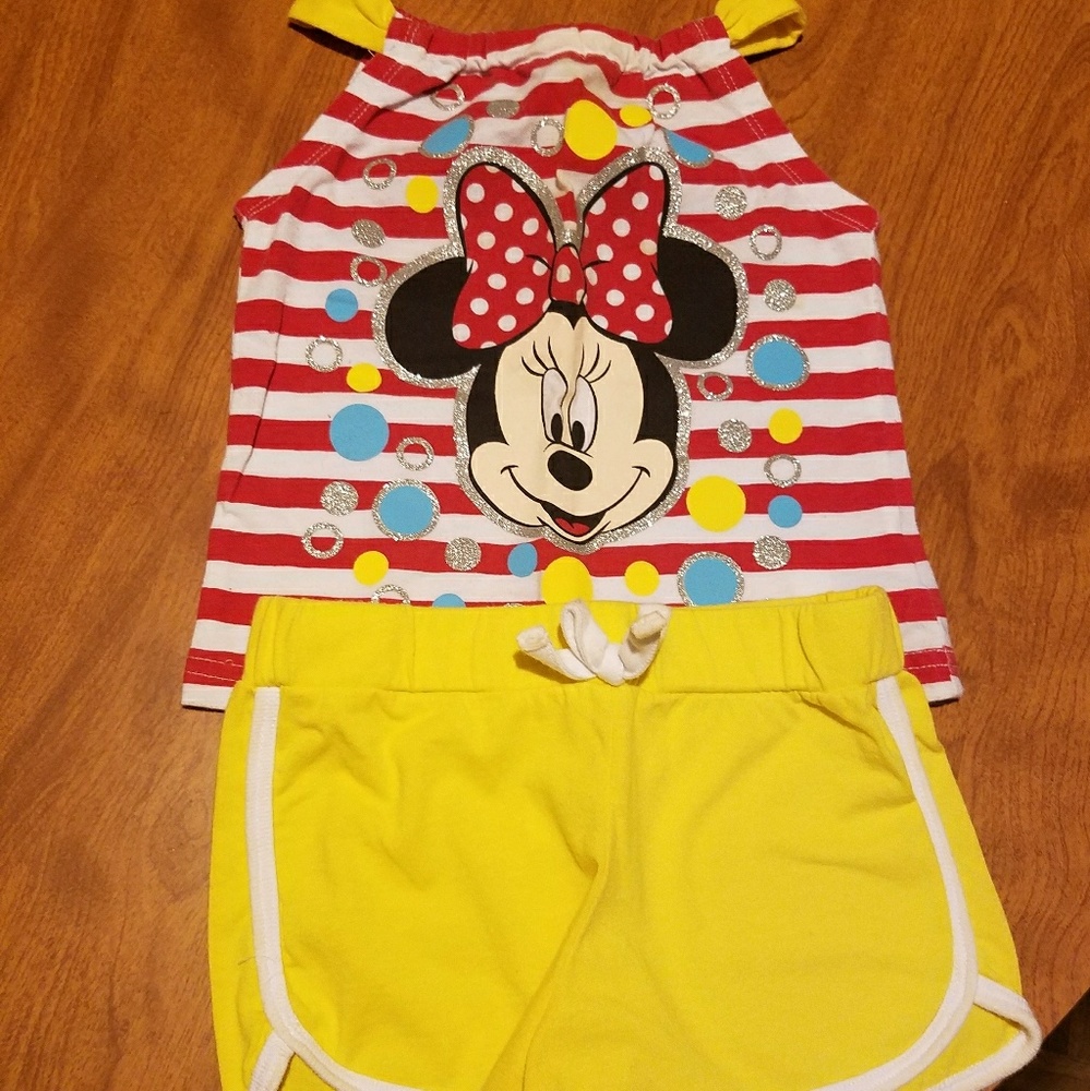 *♡🎀 EUC 3T Minnie Mouse Set🎀♡*